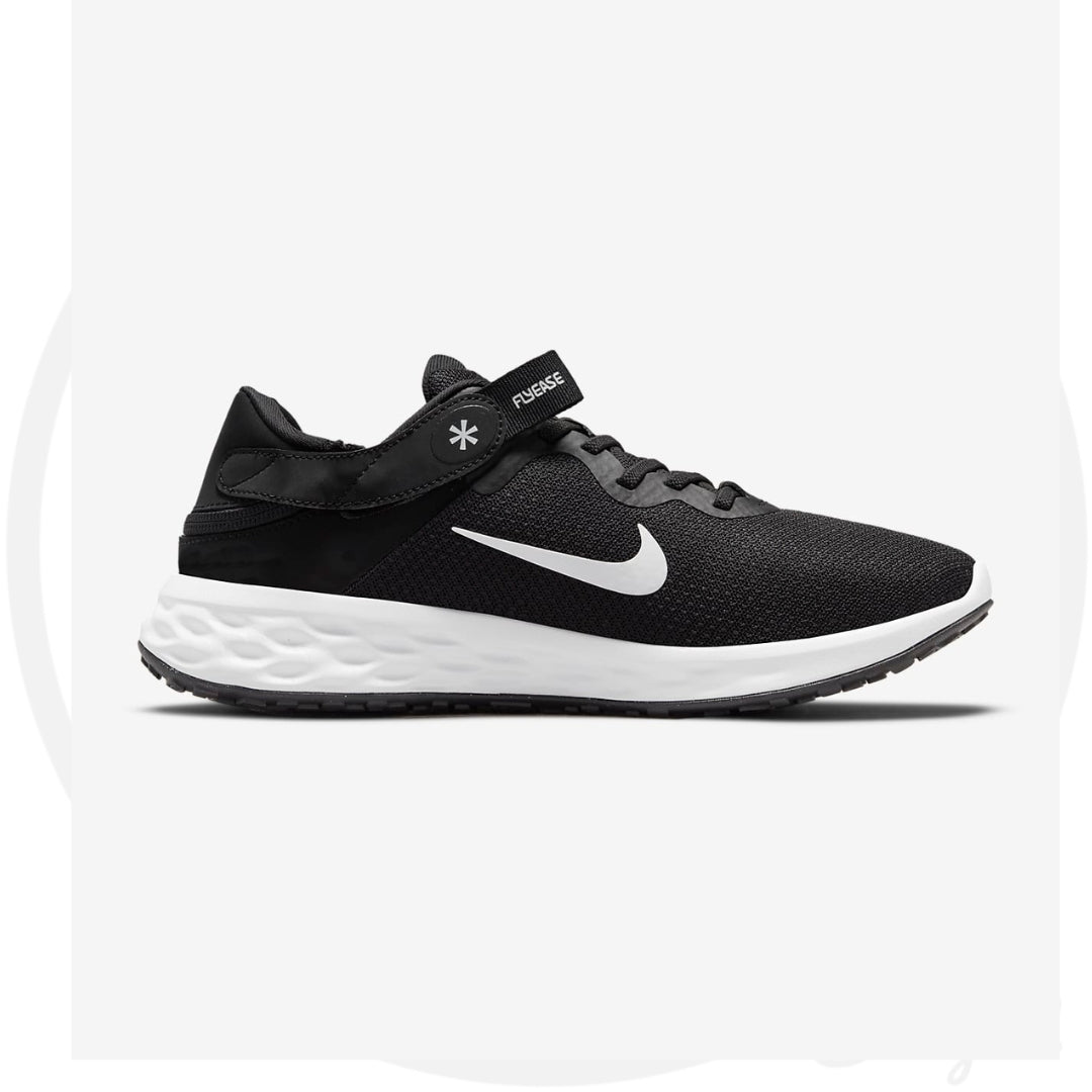 Nike Revolution 6 NN Flyease Black/White