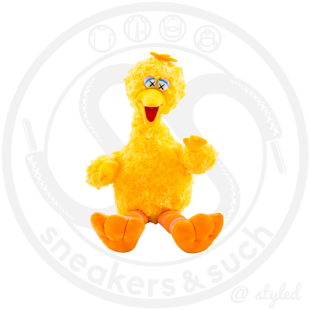 Kaws x Uniqlo x Sesame Street Plush Toy Big Bird (Display Item)