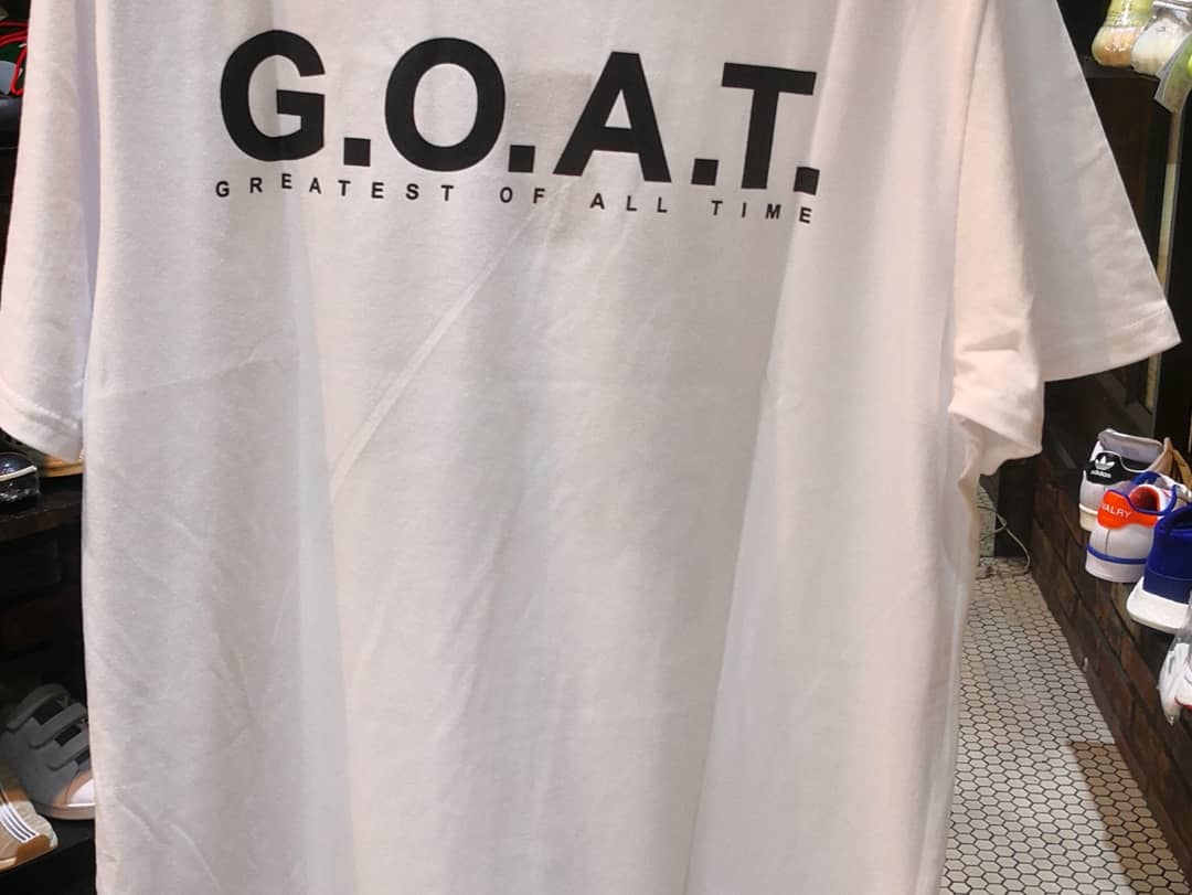SNS Limited Edition "GOAT" Tee White