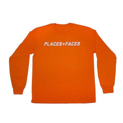 Places + Faces Reflective 3M Pullover Reflective Orange